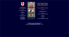 Desktop Screenshot of holytrinity.ph