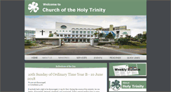 Desktop Screenshot of holytrinity.org.sg